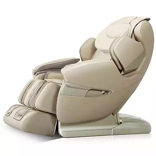 Apex AP-Pro Lotus Faux Leather Massager Chair Beige